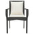Garden Chairs with Cushions 2 pcs Poly Rattan Black