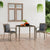 Garden Chairs with Cushions 2 pcs Poly Rattan Grey