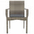 Garden Chairs with Cushions 2 pcs Poly Rattan Grey