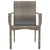 Garden Chairs with Cushions 4 pcs Poly Rattan Grey