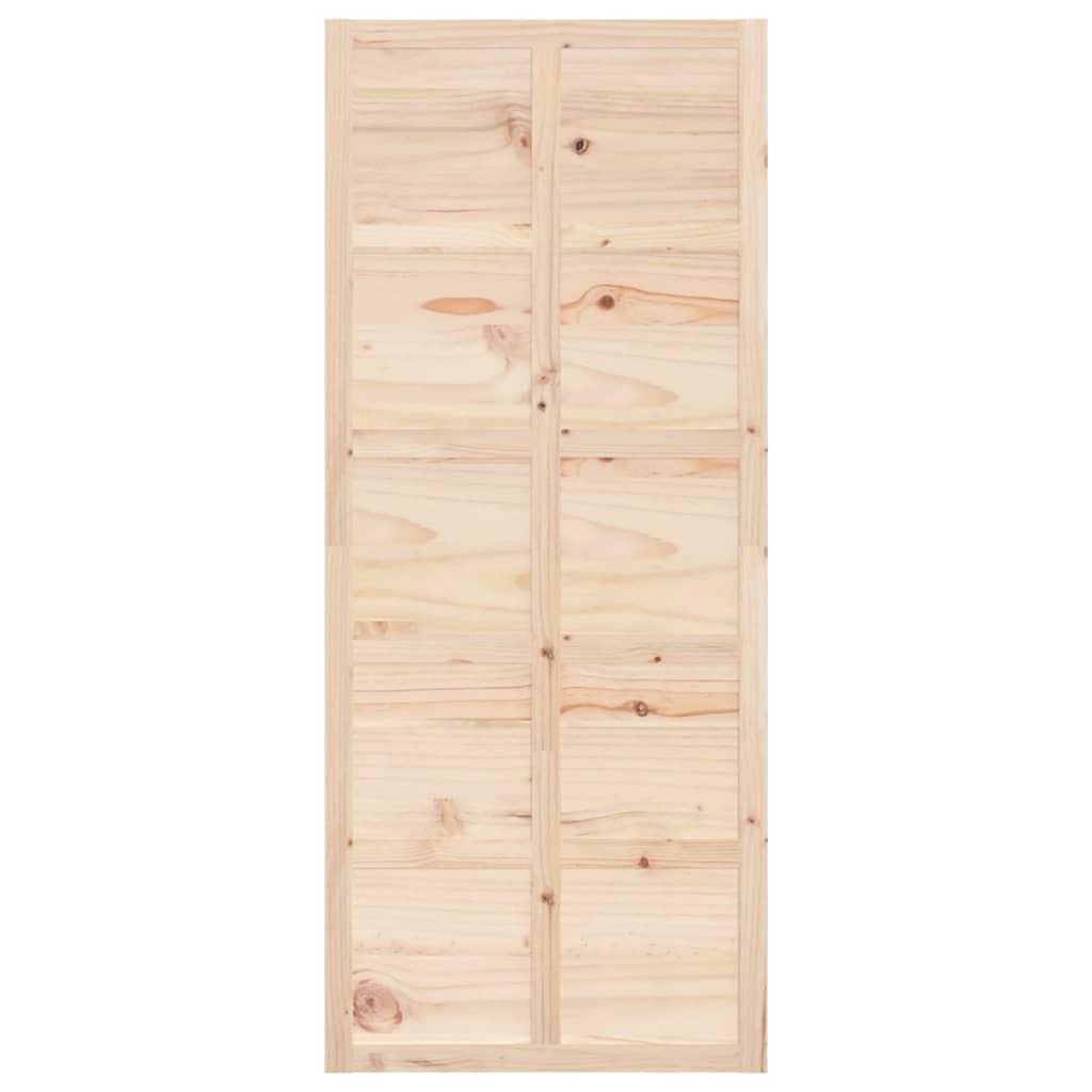Barn Door 90x1.8x214 cm Solid Wood Pine