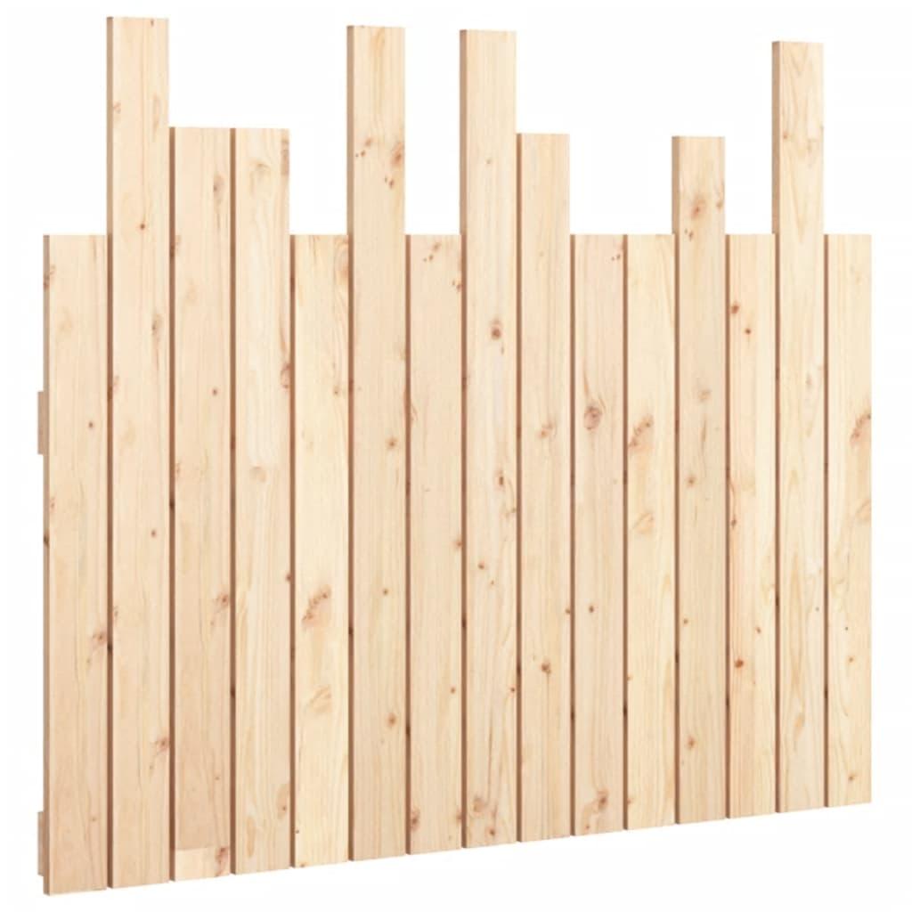 Wall Headboard 95.5 cm Solid Wood Pine