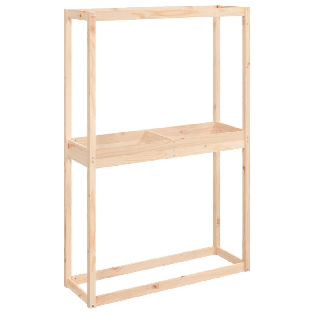 Tire Rack 120x40x180 cm Solid Wood Pine