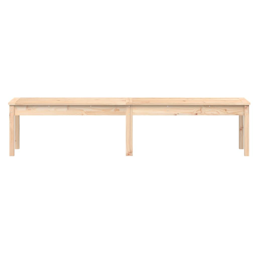 2-Seater Garden Bench 203.5x44x45 cm Solid Wood Pine