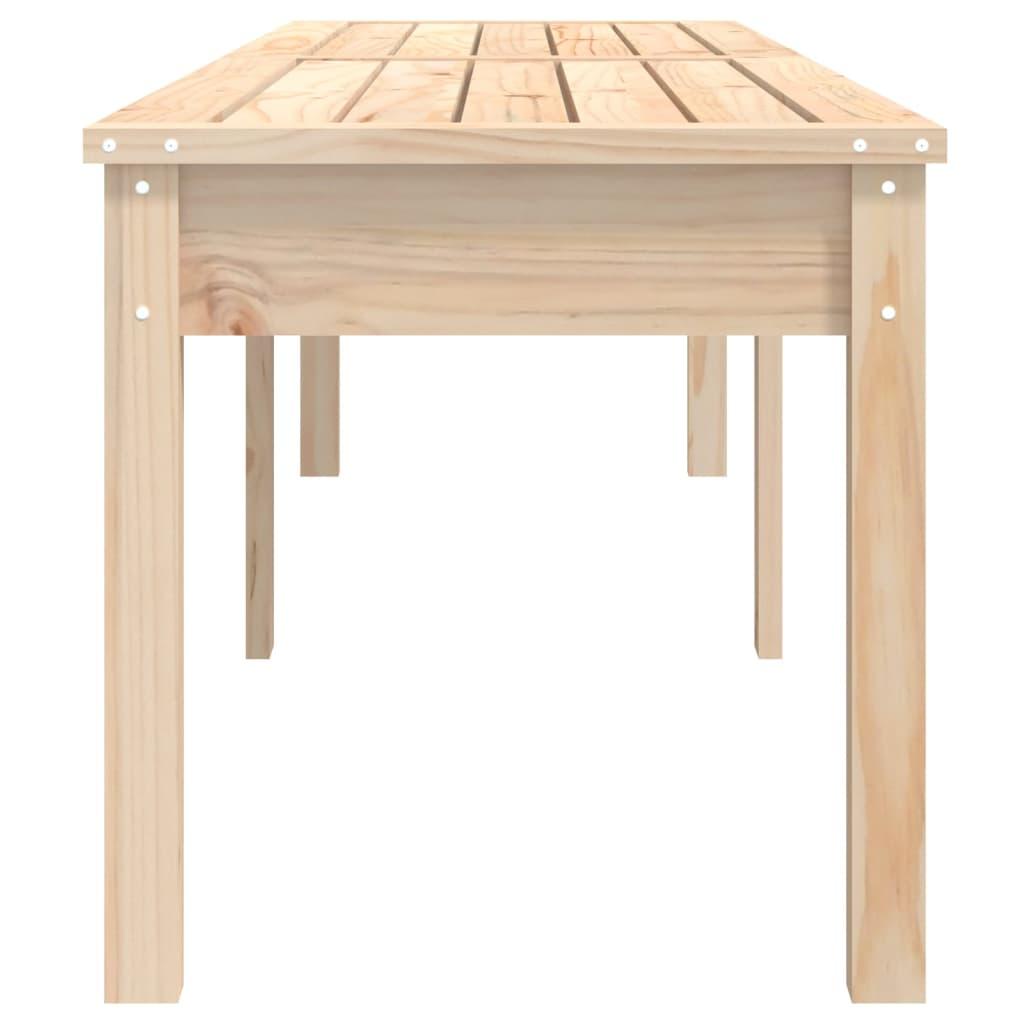 2-Seater Garden Bench 203.5x44x45 cm Solid Wood Pine