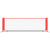 Tennis Net Black and Red 300x100x87 cm Polyester