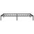 Metal Bed Frame without Mattress Black 107x203 cm King Single
