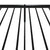 Metal Bed Frame without Mattress with Footboard Black 90x190 cm