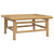 3 Piece Garden Lounge Set with Taupe Cushions Bamboo