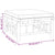 3 Piece Garden Lounge Set with Dark Grey Cushions Bamboo