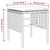 Garden Footstools with Cushions 4 pcs Black Poly Rattan