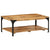 2-Layer Coffee Table 100x55x38 cm Solid Wood Mango and Steel