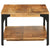 2-Layer Coffee Table 100x55x38 cm Solid Wood Mango and Steel