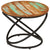 Coffee Table Ø50x40 cm Solid Wood Reclaimed and Steel