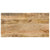 Coffee Table with Wheels 110x55x29.5 cm Solid Wood Mango