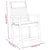 Rocking Chair with Cushions Solid Wood Acacia