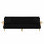 Sofa Bed with Armrests Black Fabric