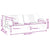 Sofa Bed with Armrests Dark Grey Velvet