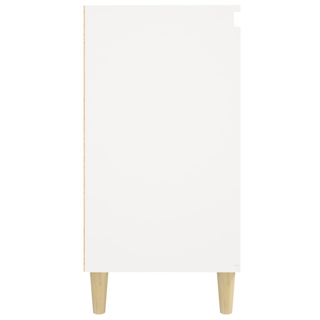 Bedside Cabinets 2 pcs White 40x35x70 cm Engineered Wood