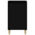 Bedside Cabinet Black 40x35x70 cm Engineered Wood