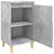 Bedside Cabinets 2 pcs Concrete Grey 40x35x70 cm Engineered Wood