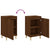 Bedside Cabinets 2 pcs Brown Oak 40x35x70 cm Engineered Wood