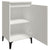 Bedside Cabinets 2 pcs White 40x35x70 cm Engineered Wood