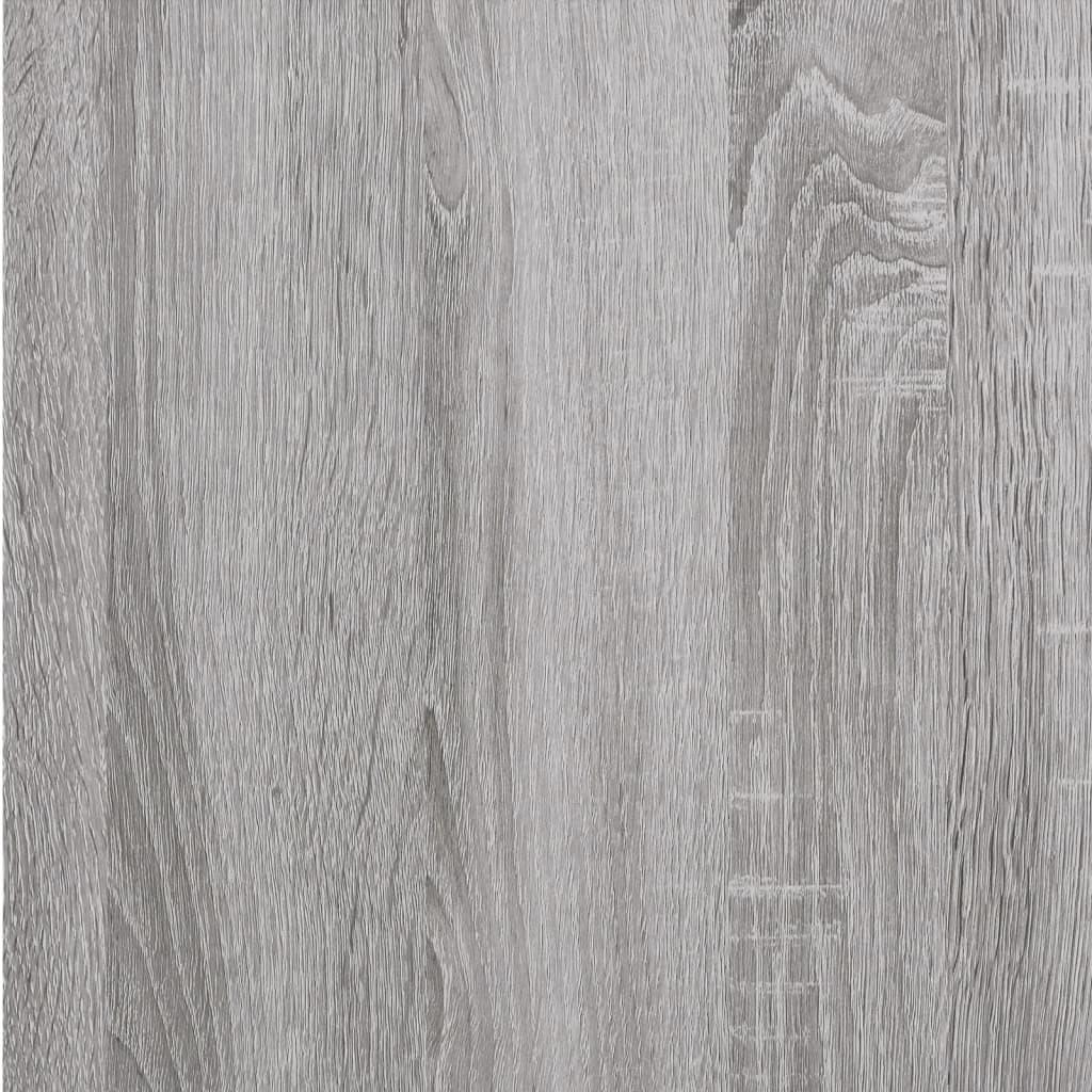 Bedside Cabinet Grey Sonoma 40x35x70 cm Engineered Wood