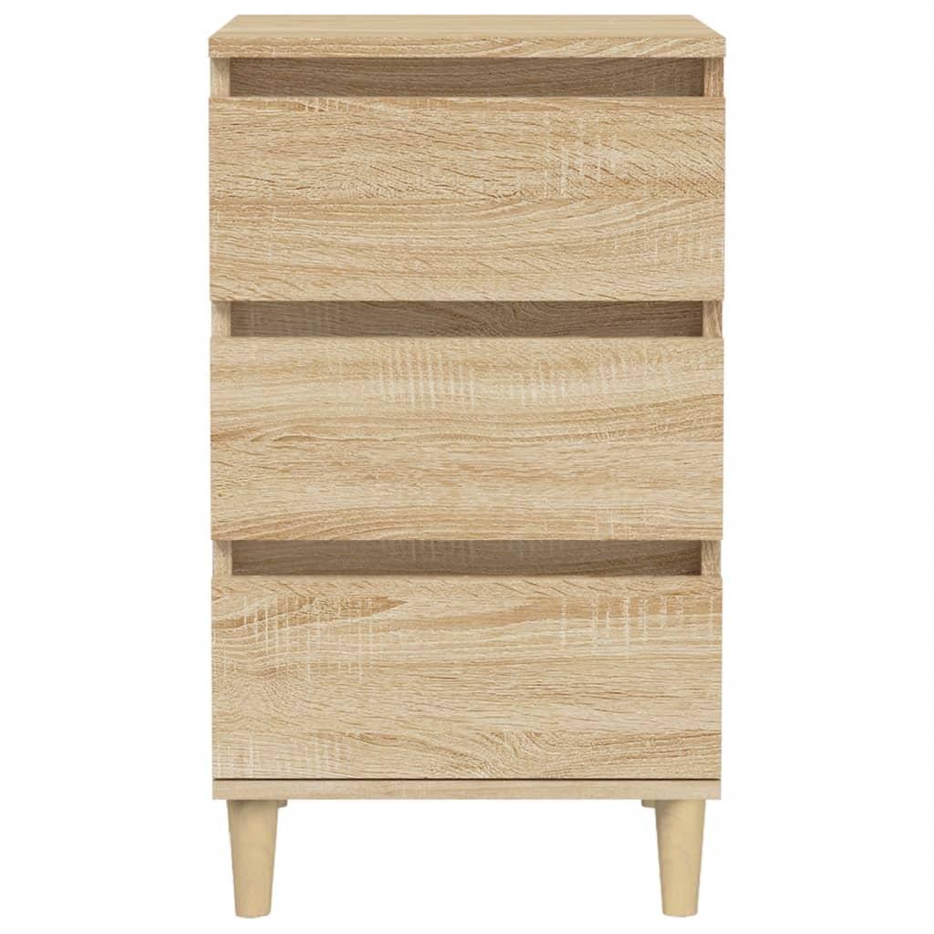 Bedside Cabinet Sonoma Oak 40x35x70 cm Engineered Wood