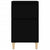 Bedside Cabinets 2 pcs Black 40x35x70 cm