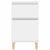 Bedside Cabinets 2 pcs High Gloss White 40x35x70 cm