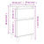 Bedside Cabinet Smoked Oak 40x35x70 cm