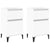 Bedside Cabinets 2 pcs White 40x35x70 cm