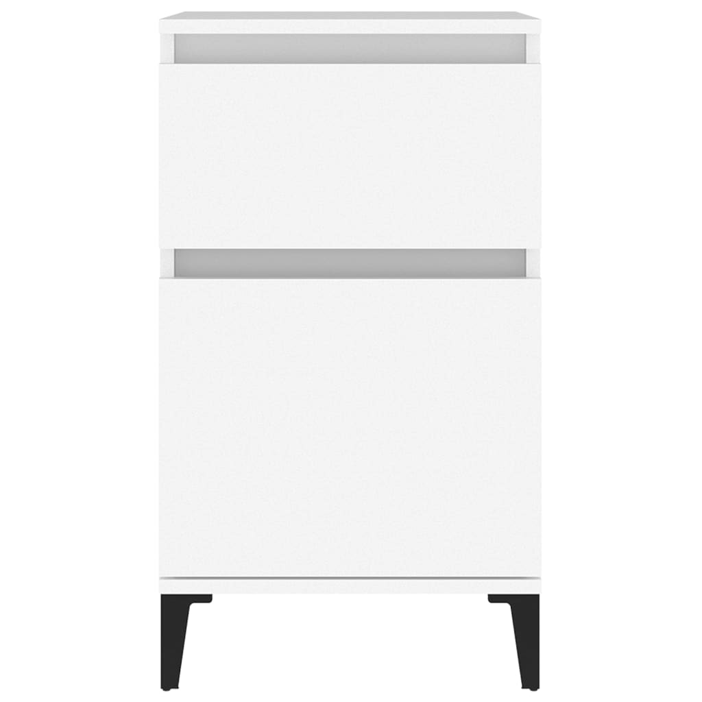 Bedside Cabinets 2 pcs White 40x35x70 cm