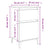 Bedside Cabinets 2 pcs High Gloss White 40x35x70 cm