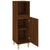 Bathroom Cabinet Brown Oak 30x30x100 cm Engineered Wood