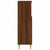 Bathroom Cabinet Brown Oak 30x30x100 cm Engineered Wood