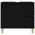 Bathroom Cabinet Black 65x33x60 cm Engineered Wood
