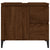 Bathroom Cabinet Brown Oak 65x33x60 cm Engineered Wood