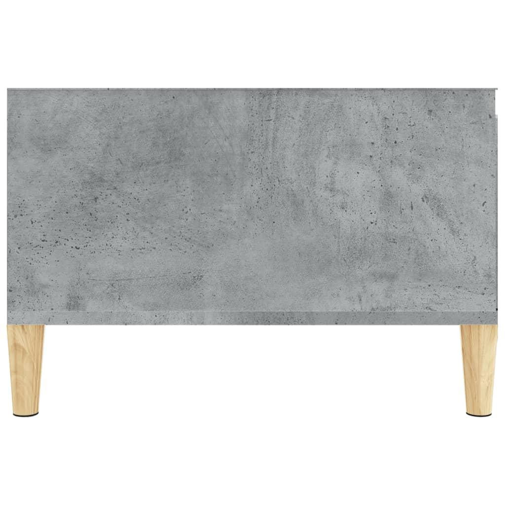 Coffee Table Concrete Grey 55x55x36.5 cm Engineered Wood