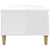 Coffee Table High Gloss White 90x50x36.5 cm Engineered Wood
