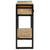 Console Table 110x30x76 cm Solid Rough Wood Mango