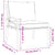 Garden Chairs with Grey Cushions 2 pcs 62x75x79 cm Steel