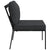 Garden Chairs with Grey Cushions 2 pcs 60x74x79 cm Steel