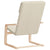 Relaxing Chair Cream Fabric
