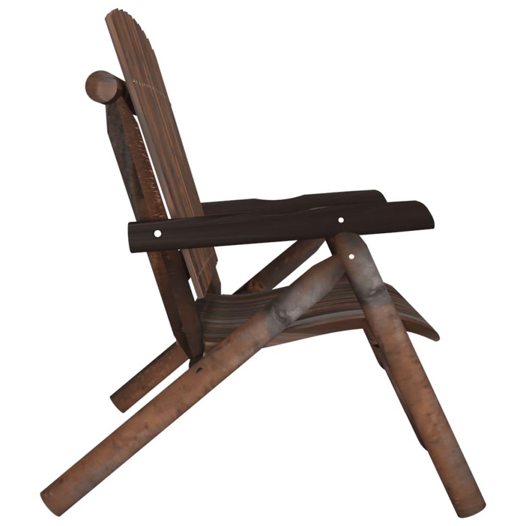 2-Seater Garden Bench 119x85x98 cm Solid Wood Spruce