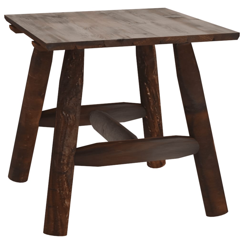 Side Table 49x49x50 cm Solid Wood Spruce