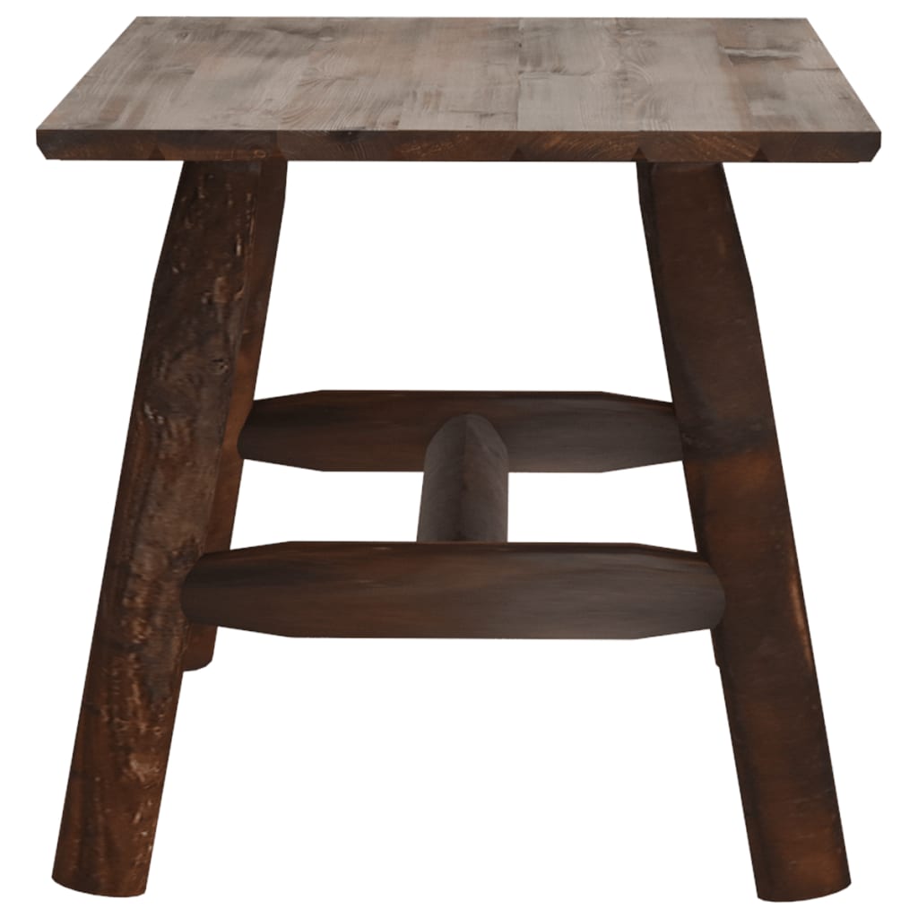 Side Table 49x49x50 cm Solid Wood Spruce