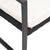 3 piece Garden Dining Set with Cushions Black PP Rattan