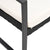 3-Seater Garden Bench with Cushions Black PP Rattan
